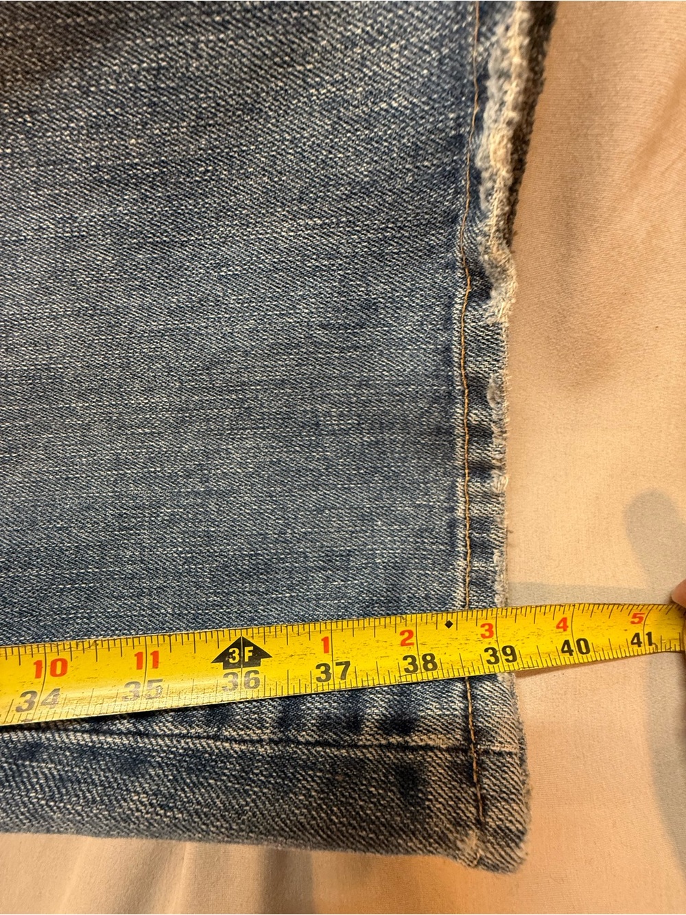 Lucky Brand Faded Blue Wide Leg/flare Jeans 100% cotton - Picture 9 of 12